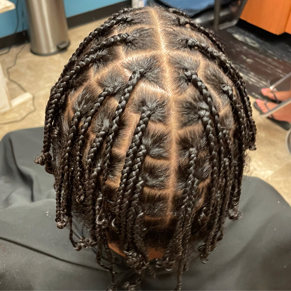 Men's Box Braids (Full head)