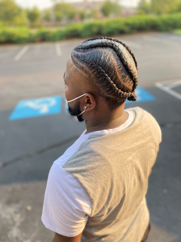 Men Braids 2-4