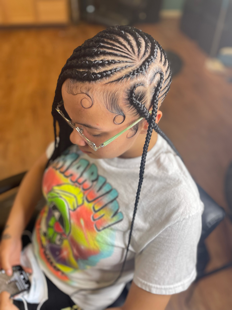 HEART ME LEMAONADE BRAIDS at Drea’s hair design in Oakland, CA