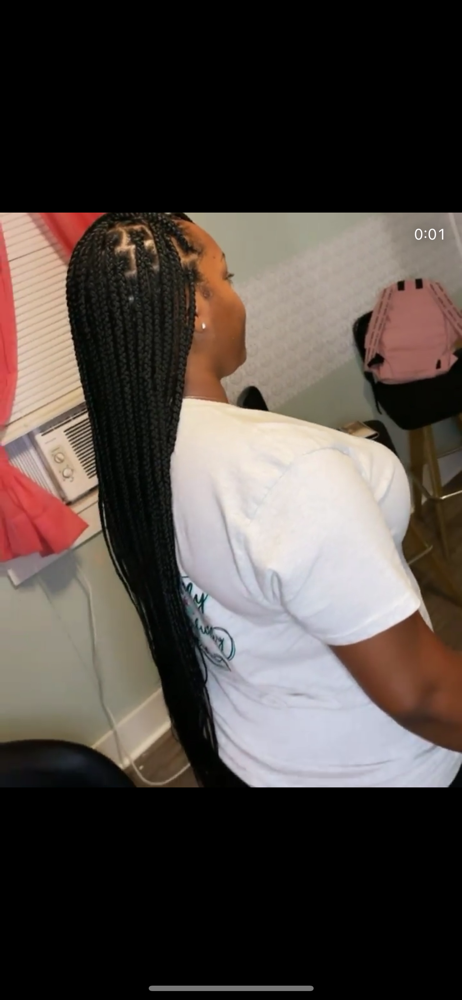 lower back small knotless