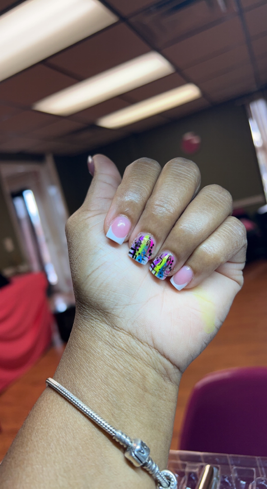 Basic Freestyle Nail Art