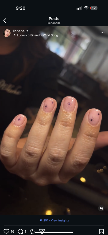 Classic Gel Manicure at Licha Nailz in Wilmington, NC