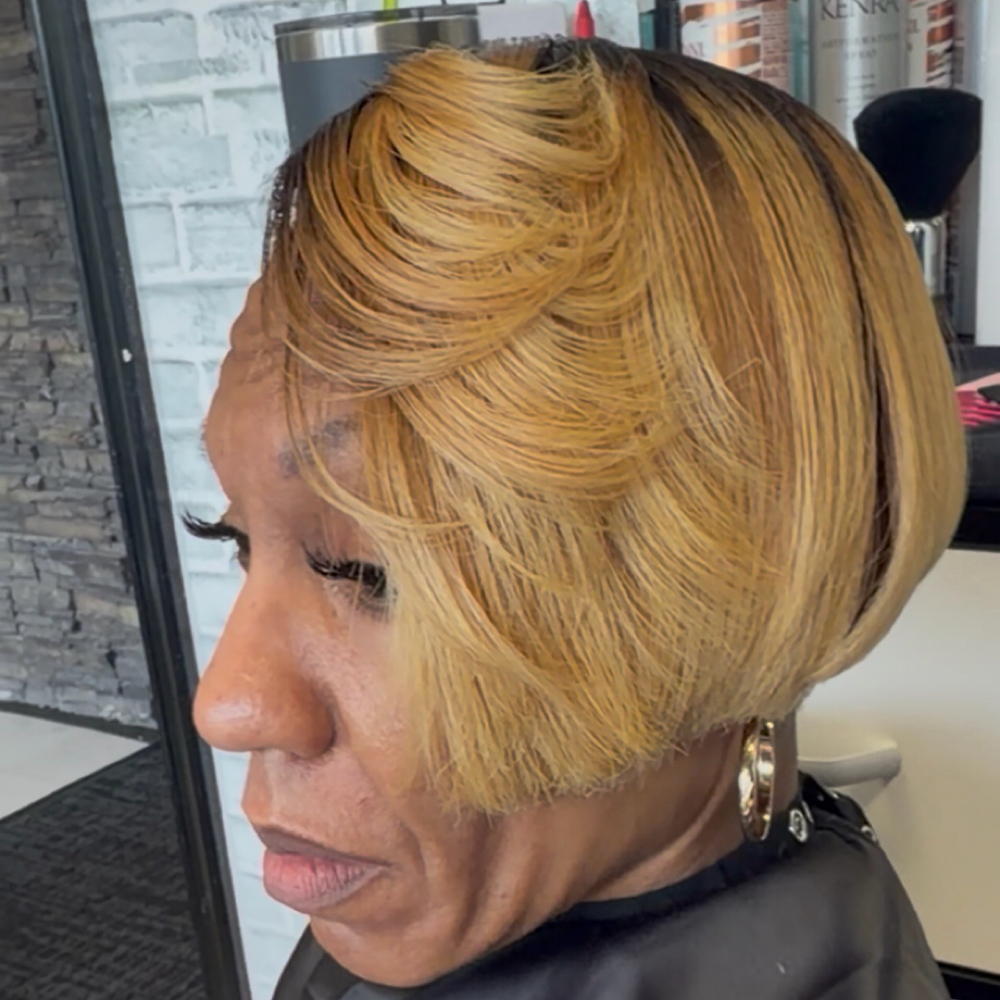 Blonde Me All Over (Short Hair) at ElleBellez Only Experience in Chesapeake, VA