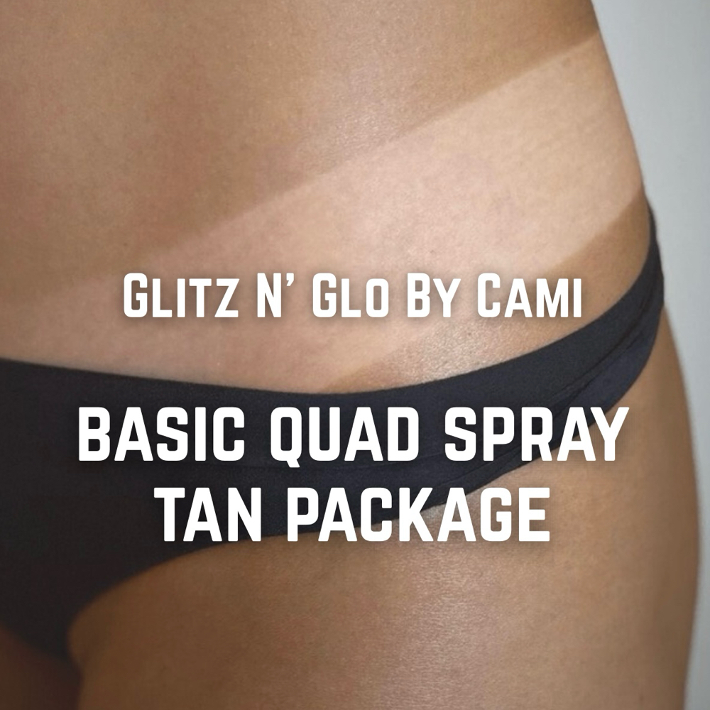 Basic Quad Spray Tan Package