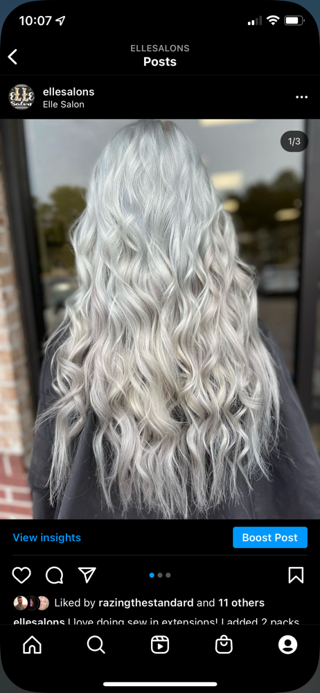 Full Blonding Service/platinum/tone