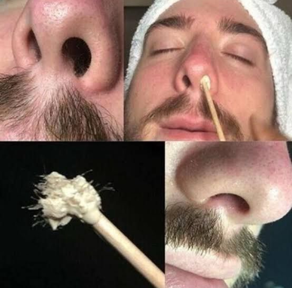 Nose Waxing at The Manscape Spa in Houston, TX