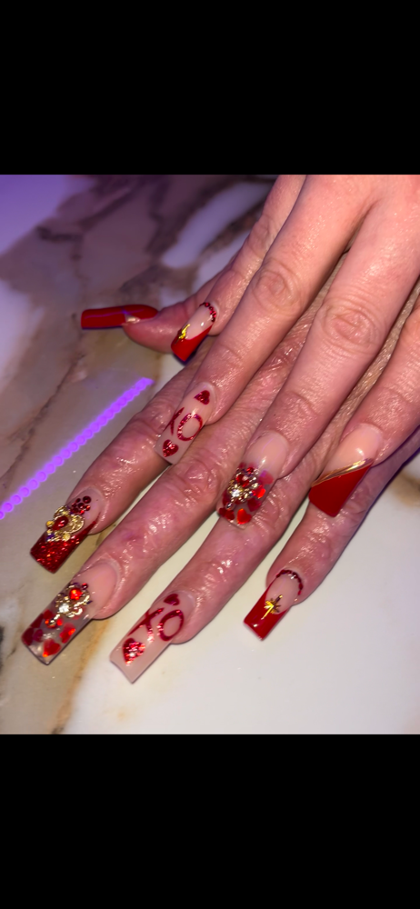 Full Set Acrylic Long
