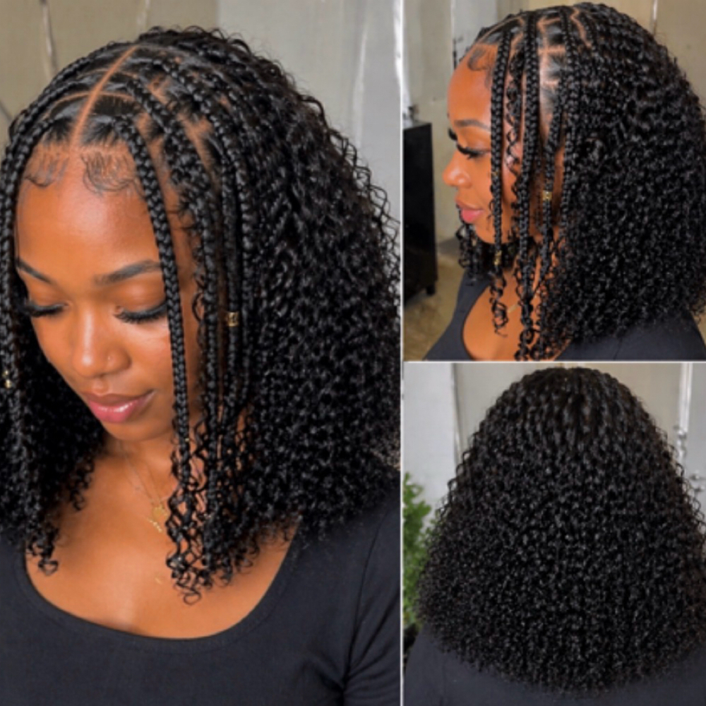 Fake -out Braids /sew In at Candy’sbraidingsalon in detroit, MI