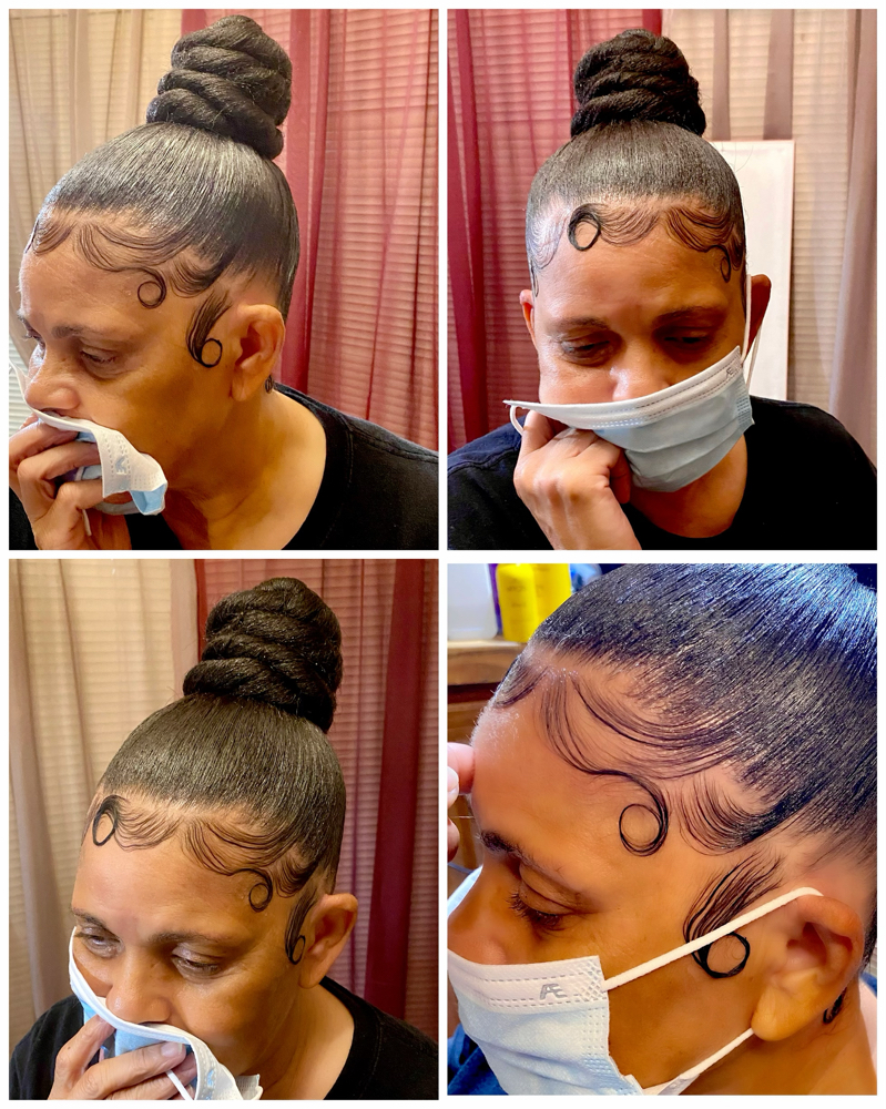 Updo (price may vary)
