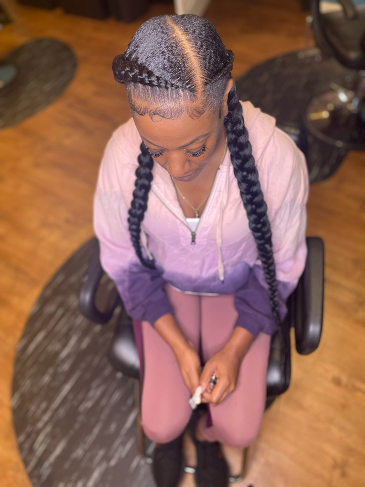 2 FEED INS at Drea’s hair design in Oakland, CA