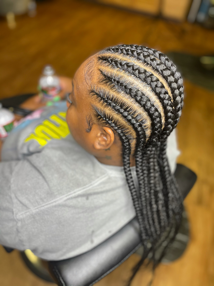 LARGE STRAIGHT BACKS at Drea’s hair design in Oakland, CA