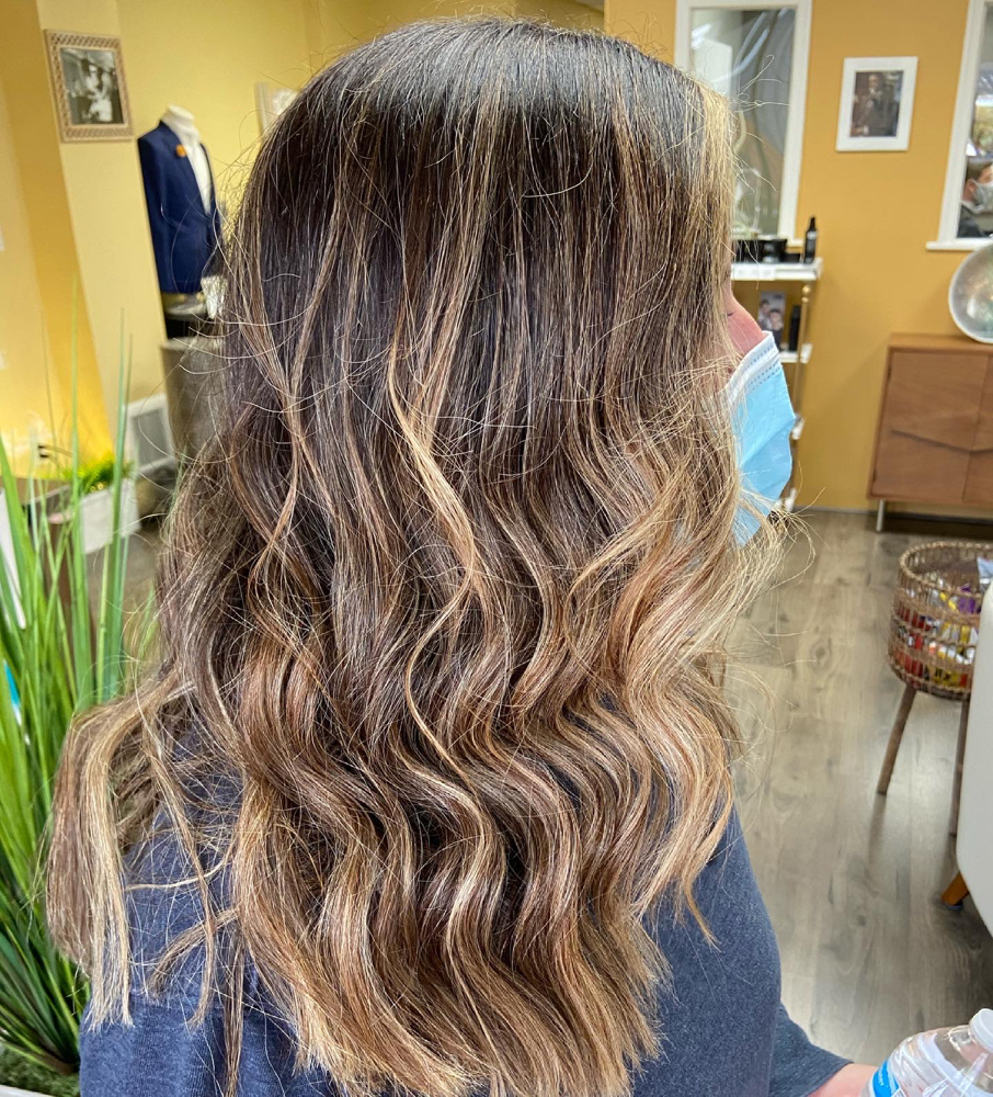 Partial highlights/Blowdry