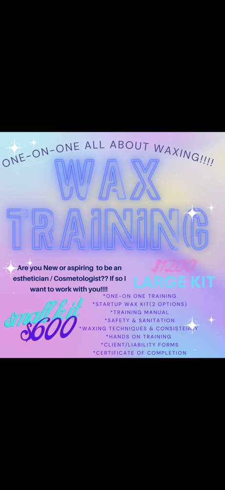 Wax Training One On One (large Kit)