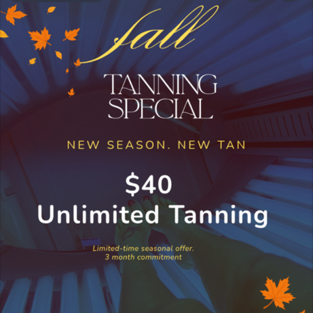 Fall Tannimg at Grace & Glow Studio LLC in Lynden, WA