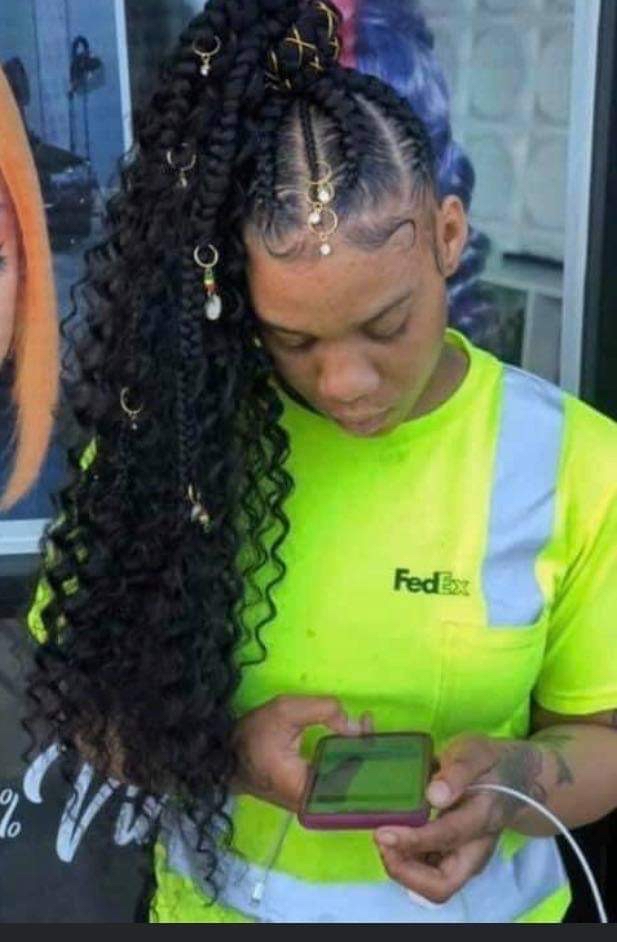 Bohemian Feed in Ponytail