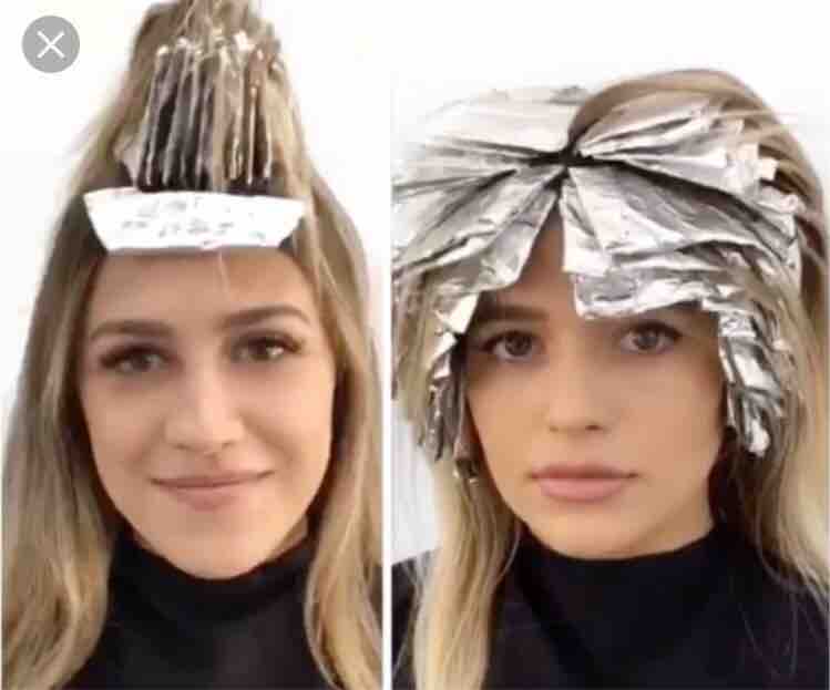 Half Head Hilites/Hairpainting