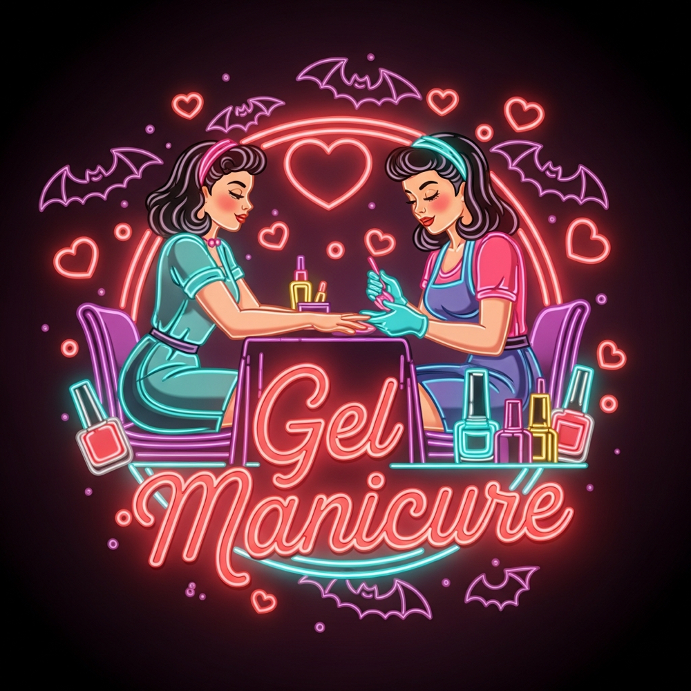 Gel manicure at Hair by Kendra Kahrer in San Diego, CA