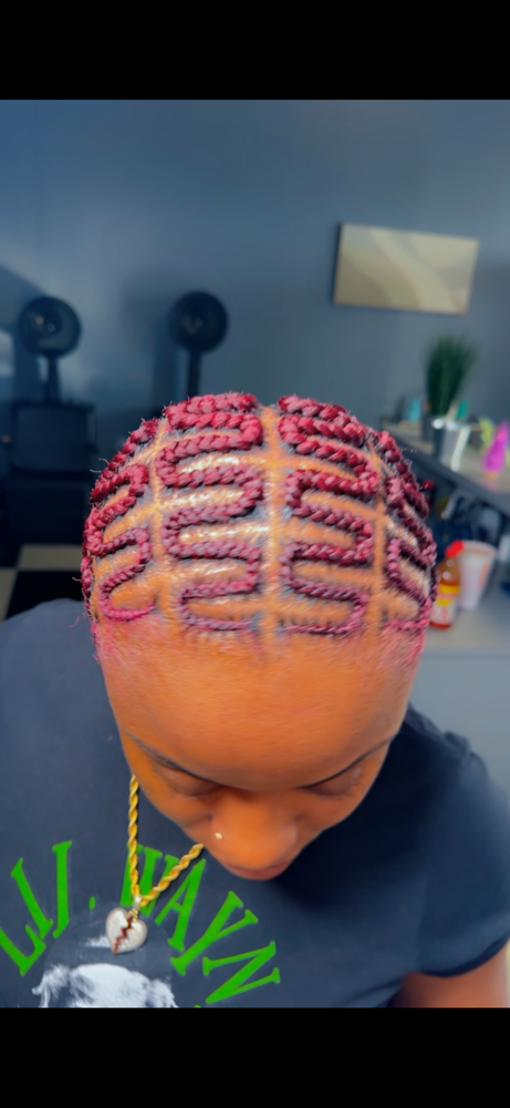6 Zig Zag Stitch Braids