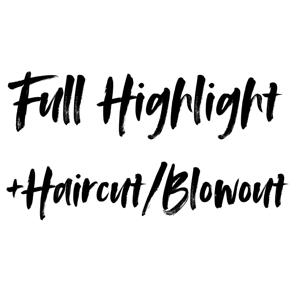 Full Highlight+Haircut/Blowout at ROYGBV Creative Hair Design in Woodhaven, MI
