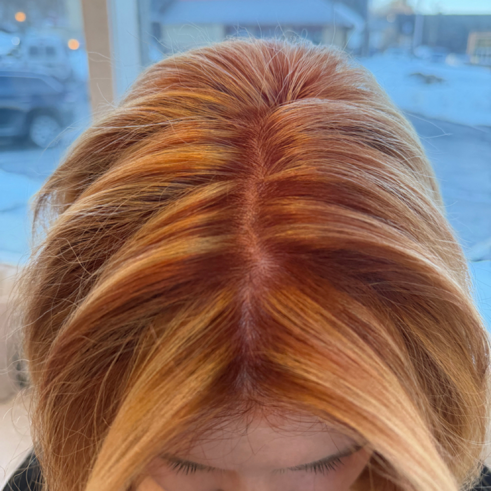 Root color at Hair By Benjamin Modeen in Watertown, CT