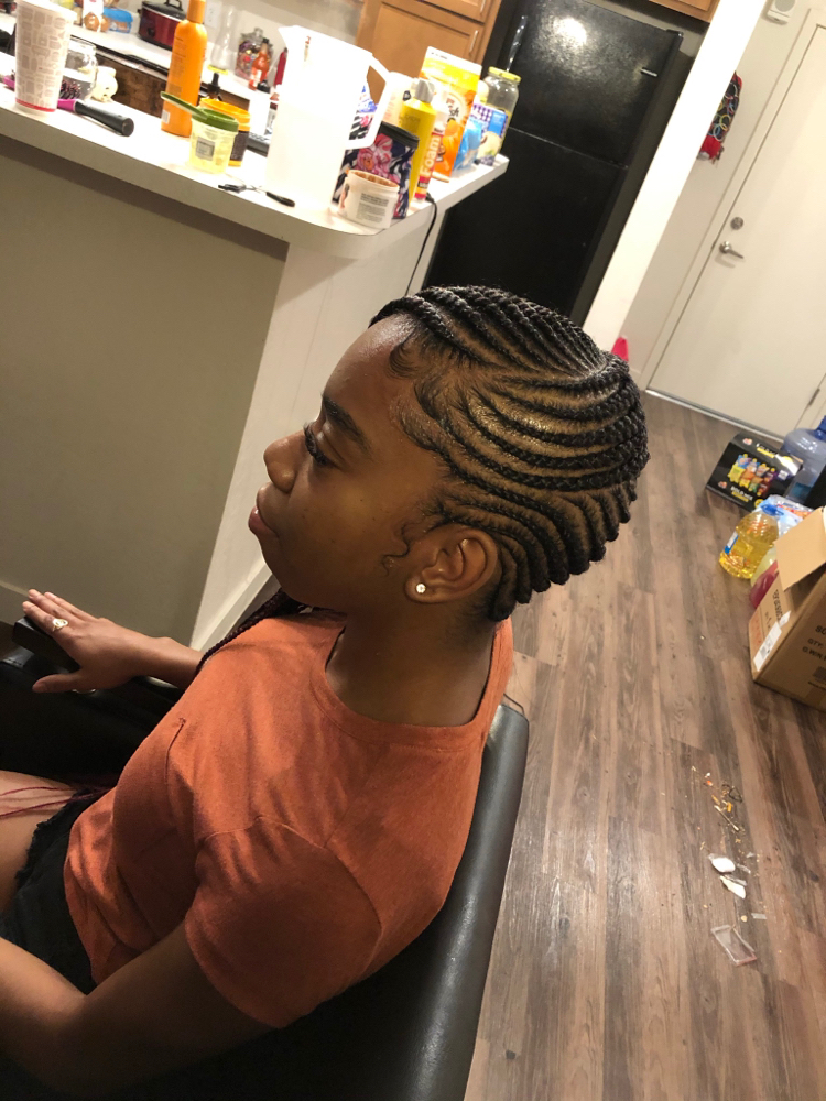 Small Lemonade Braids