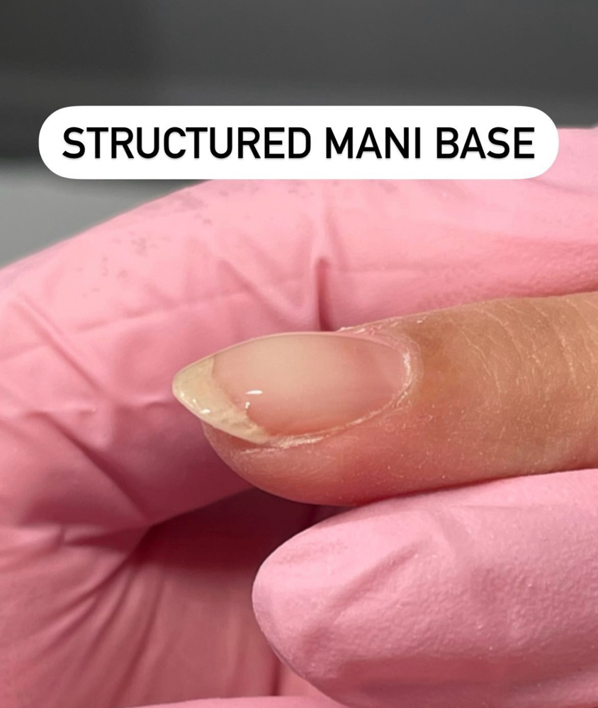 Structured manicure