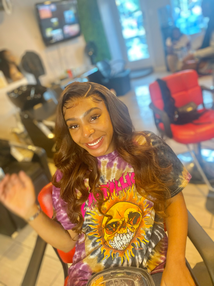 Custom Frontal Unit at Eddyscizzorhandz in Atlanta, GA