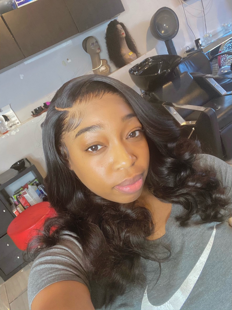 Custom Closure Unit (Wig Made By Me at Eddyscizzorhandz in Atlanta, GA