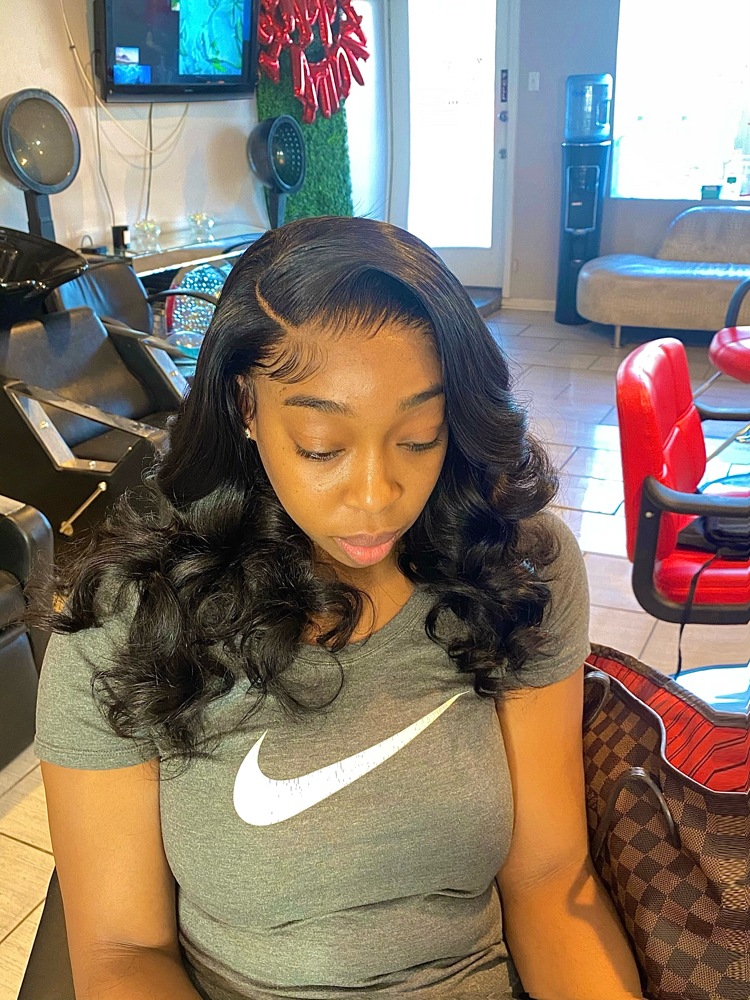 13x6 Frontal Sew-IN(Glueless) at Eddyscizzorhandz in Atlanta, GA