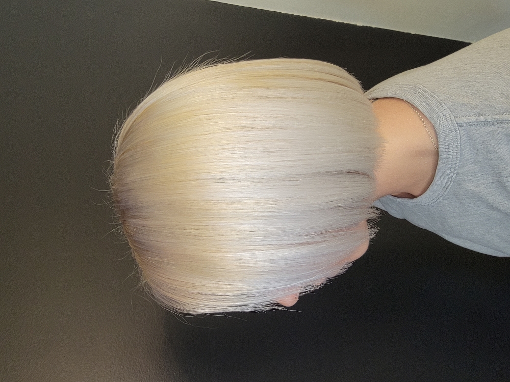 Bleach & Tone/platinum Retouch