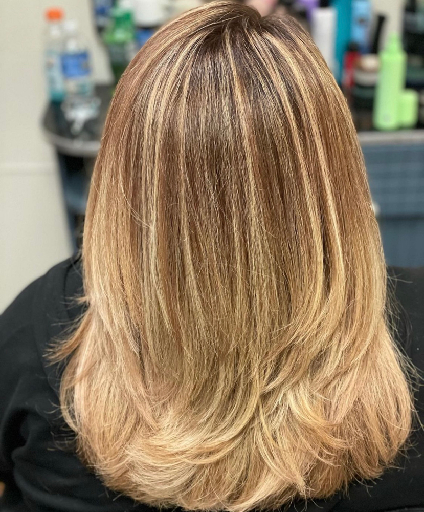 Color Touch Up Partial Foil And Cut