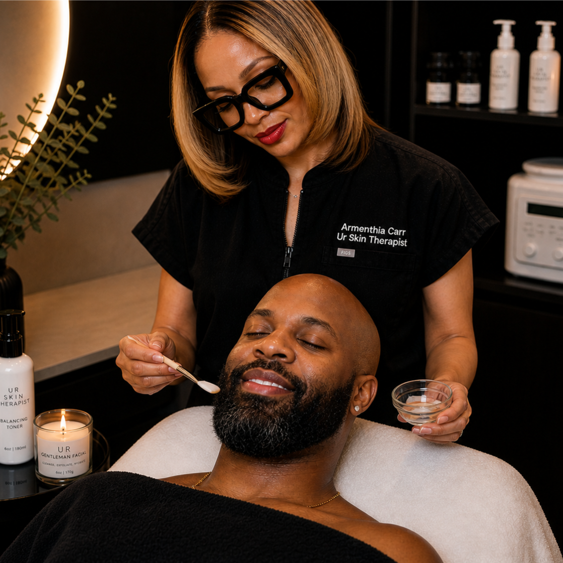 Ur Skin Gentleman’s Facial at Ur Skin Therapist in Little Rock, AR
