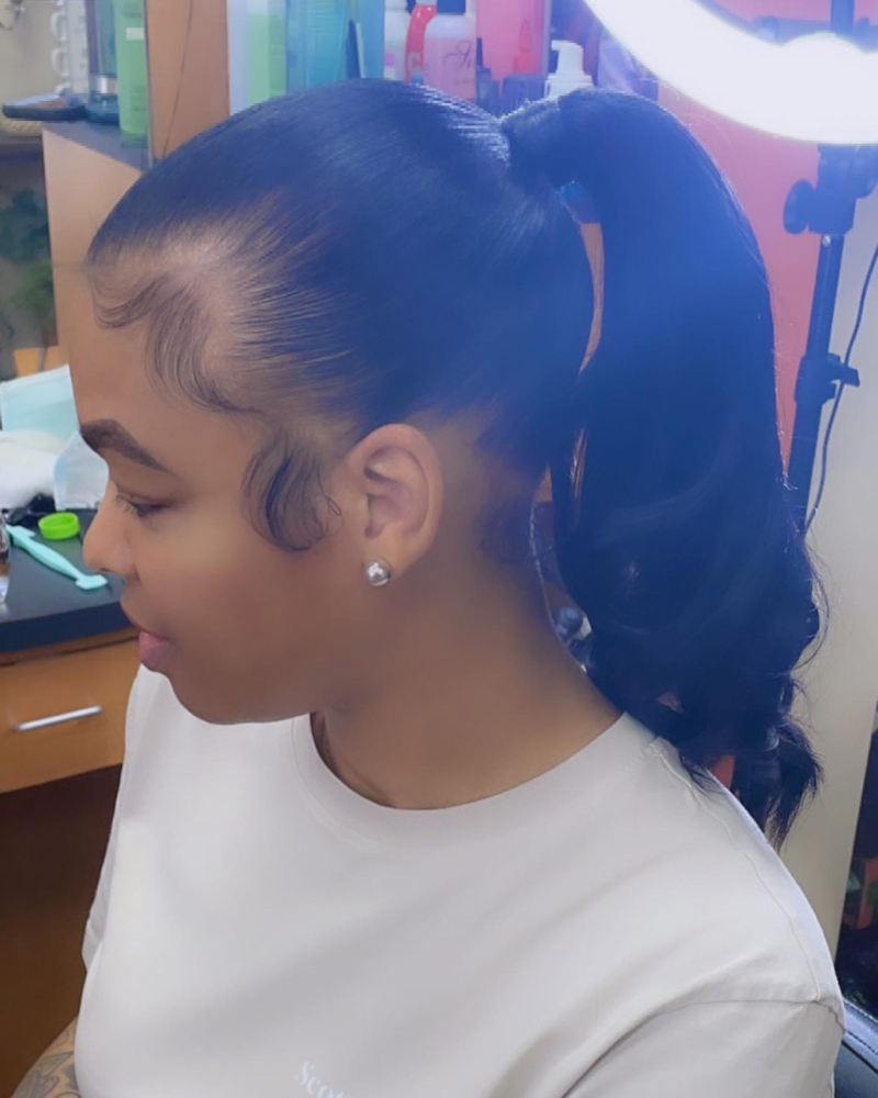 Sleek Ponytail