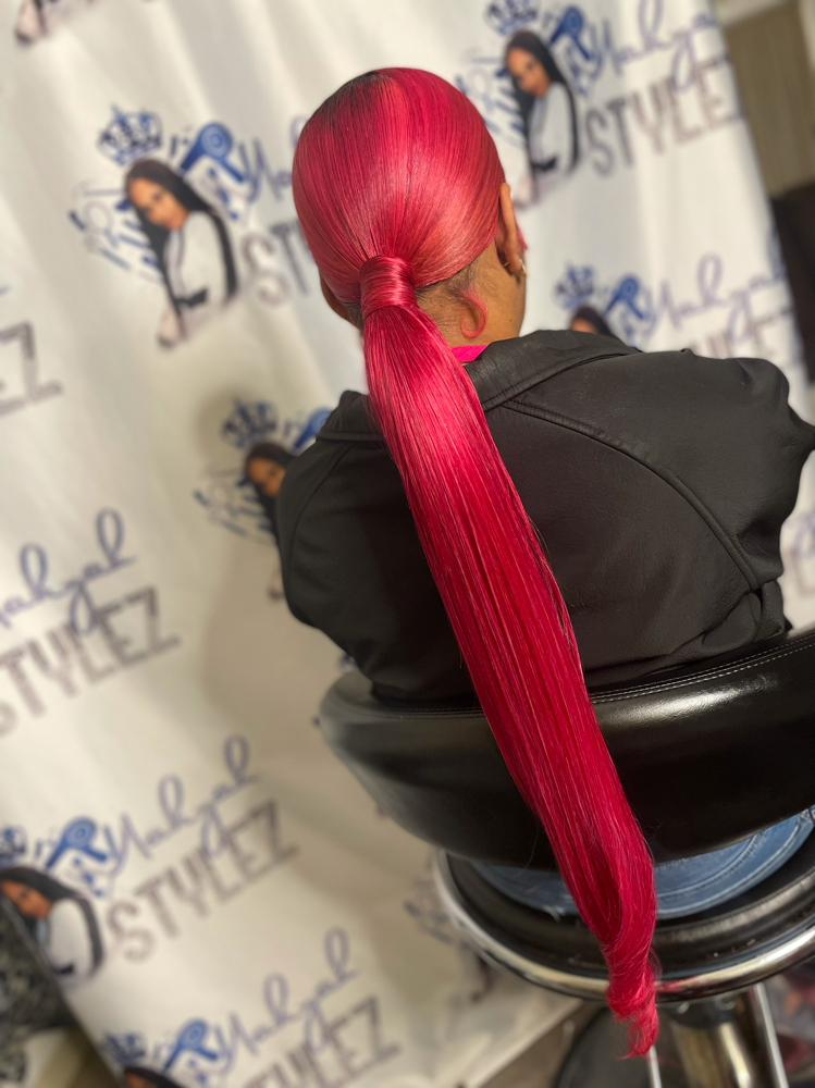 Sleek Extended Ponytail