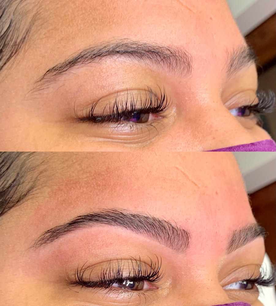 Eyebrow Shaping + Hybrid Tint