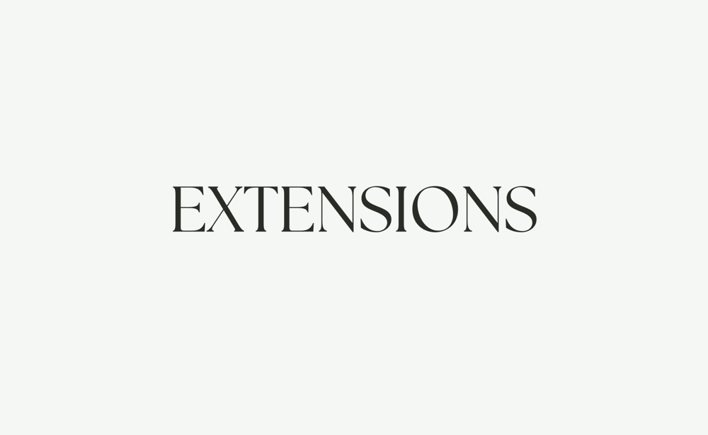 Extensions