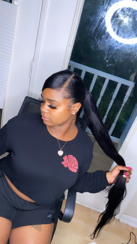 Extended ponytail