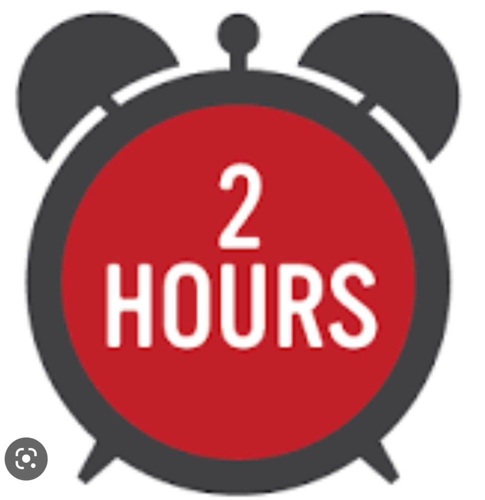 2 Hour Service