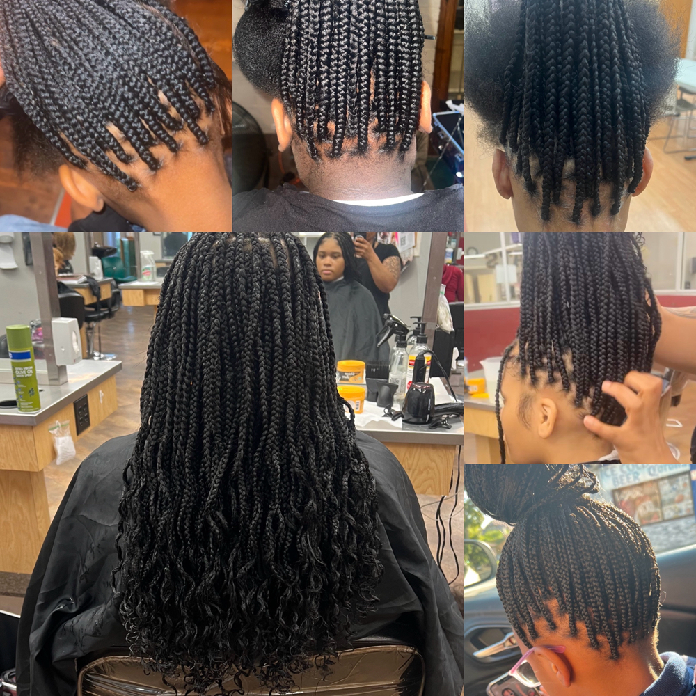 Teen Box Braids (Medium)