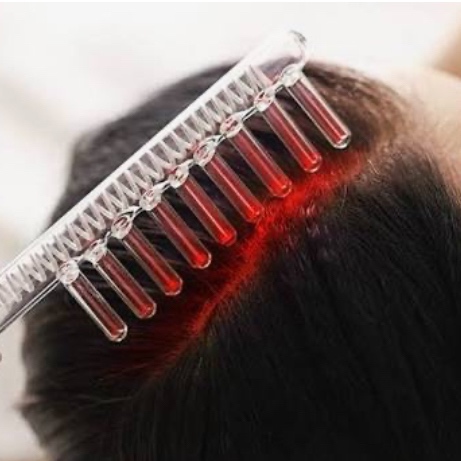 LED Red Light Therapy for hair at Bliss Beauty Bar in Houston, TX