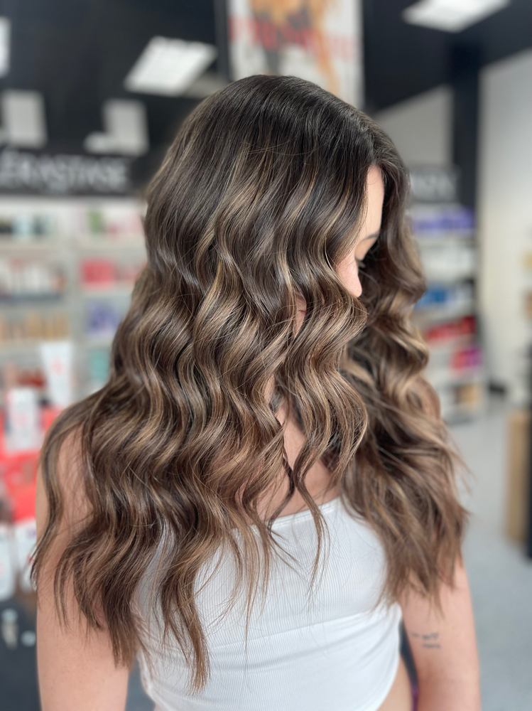 Partial Balayage Highlight