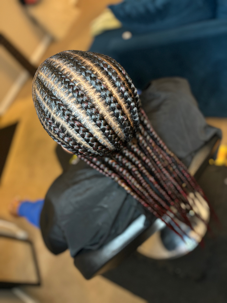 10 Stitch Braids-Straight Back at Styles By Lacci in Glendale, AZ