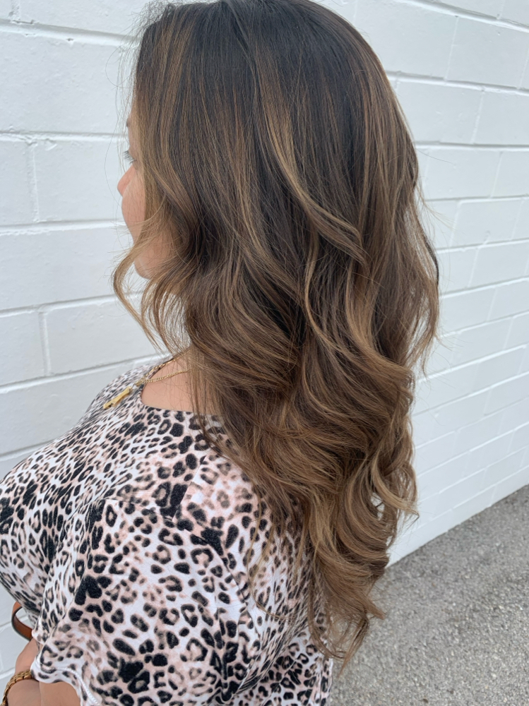 Balayage + Color + Cut + Style