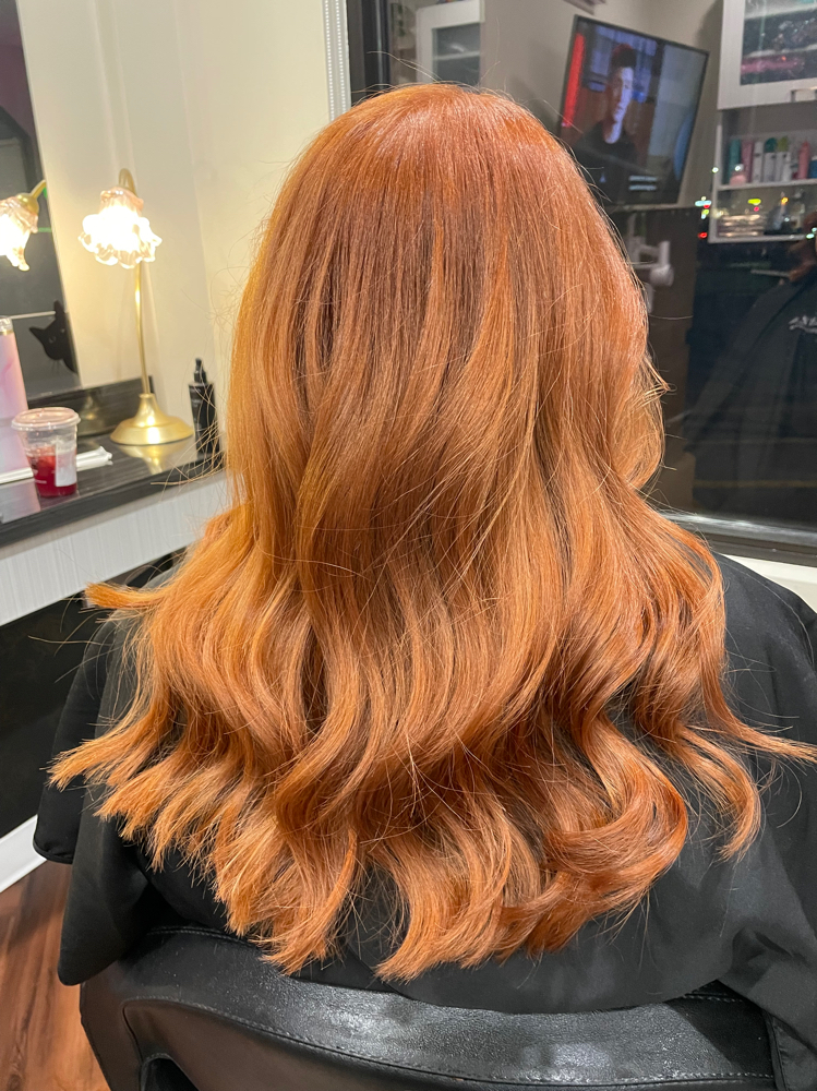 Solid Color + Haircut