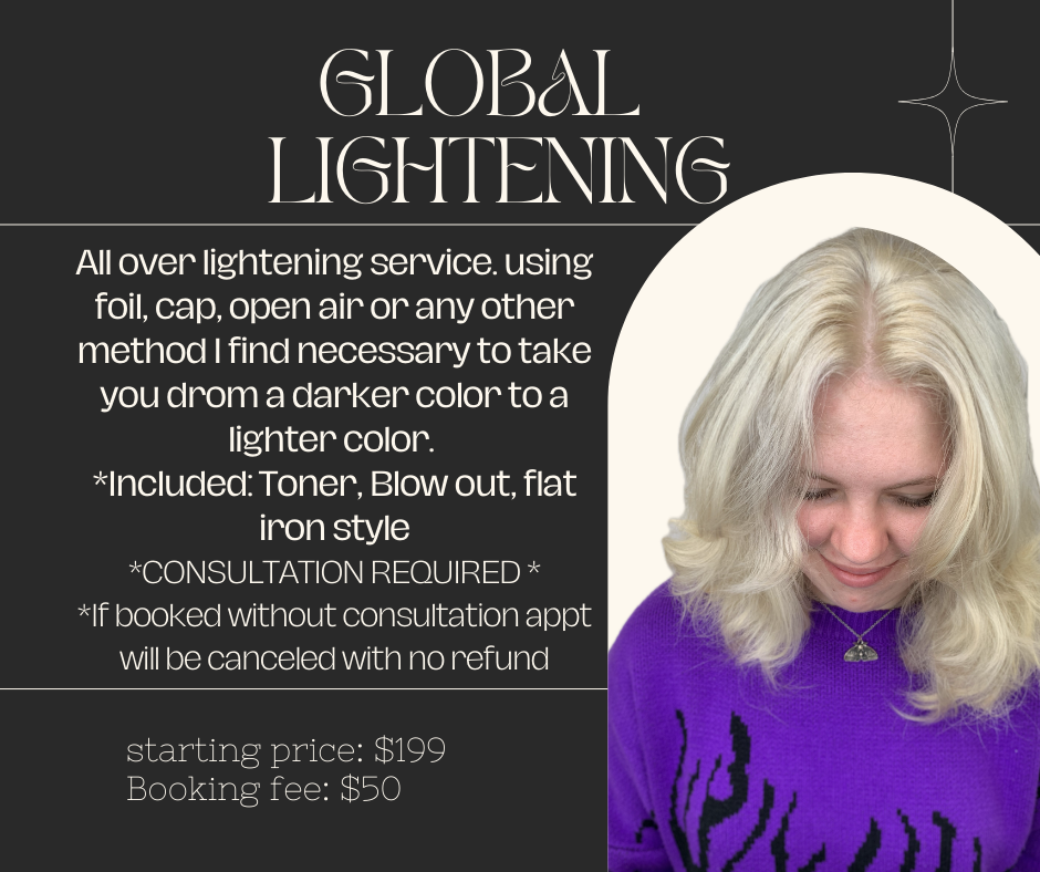 All Over Blonding