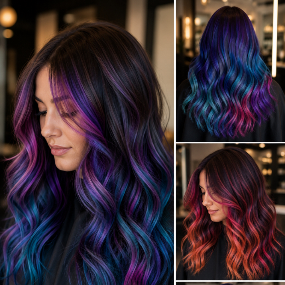 Custom Vivid Color / Fashion Color at Pure Glam Hair Studio in Moorpark, CA