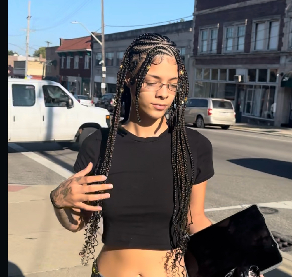Fulani~Braids/ Island Twist🔱 at Ultra Touch in Cleveland, OH