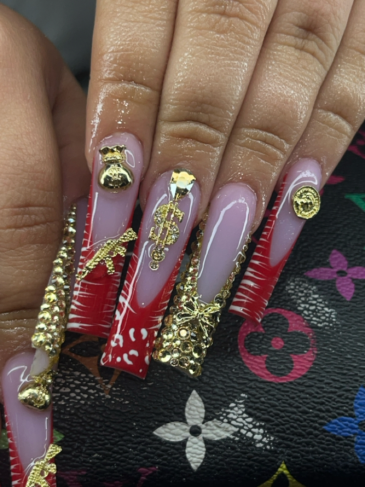 XXL Nail Set at Jenene Garza in corpus christi, TX
