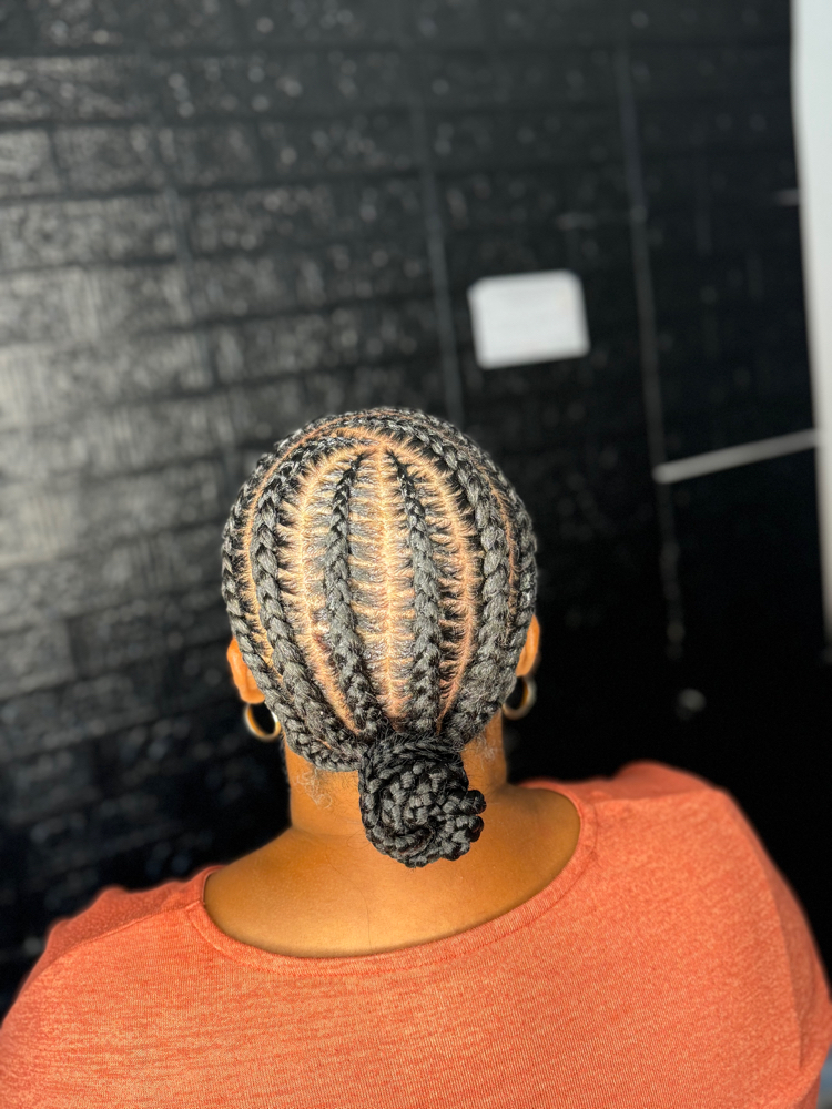 6 Baby Doll Braids (Stitched)