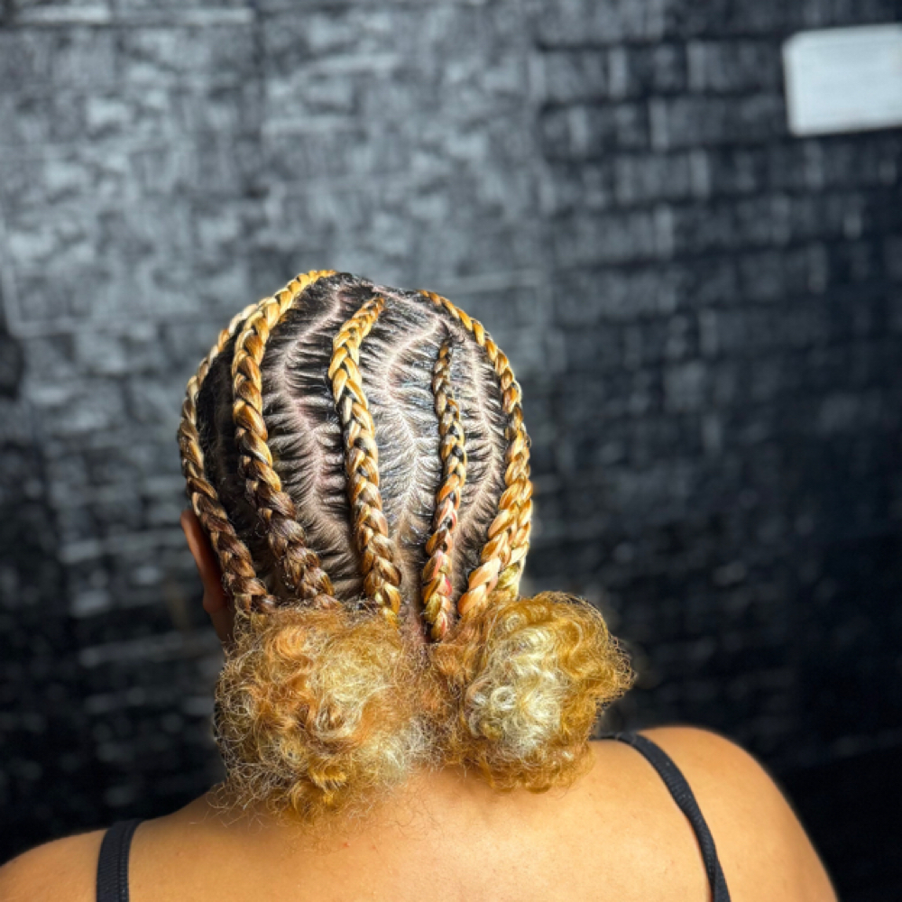 6 Baby Doll Braids (Stitched) at StylezByJazmyne in Oklahoma City, OK